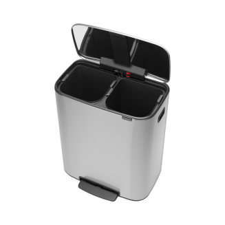 Kosz na śmieci Brabantia Bo 2x30l stal matowa FPP - 4