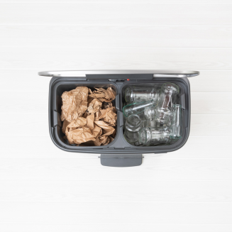 Kosz na śmieci Brabantia Bo 2x30l stal matowa FPP - 5