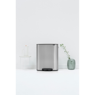 Kosz na śmieci Brabantia Bo 2x30l stal matowa FPP - 6