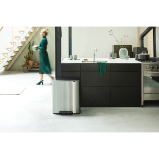 Kosz na śmieci Brabantia Bo 2x30l stal matowa FPP - 9