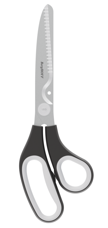 Wielofunkcyjne nożyczki kuchenne z magnetyczną osłoną BergHOFF Graphite 26 cm