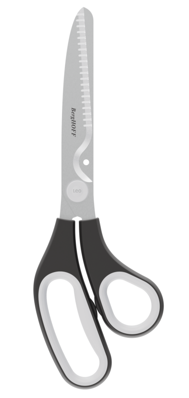 Wielofunkcyjne nożyczki kuchenne z magnetyczną osłoną BergHOFF Graphite 26 cm
