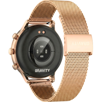 Smartwatch Gravity Różowe Złoto Pasek i Bransoleta GT5-8 - 11