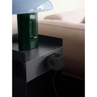 Listwa zasilająca Avolt Square 1 z podwójnym USB-C 30 W i magnetyczną podstawą 1.8 m czarna - 5