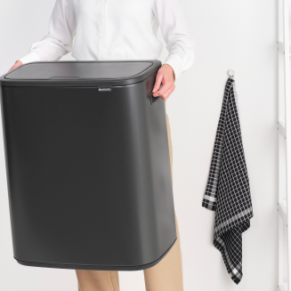 Kosz Brabantia Bo Touch Bin 2x30l Confident Grey - 12