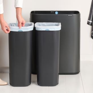 Kosz Brabantia Bo Touch Bin 2x30l Confident Grey - 6