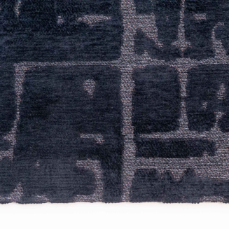Okrągły dywan Louis de Poortere Structures Baobab black water - 6