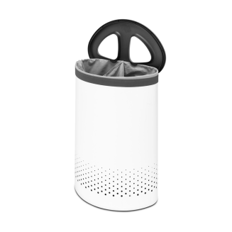 Kosz na pranie Brabantia Selector 55l biały - 4