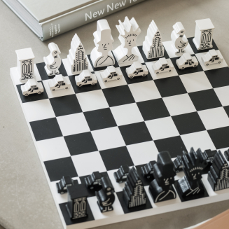 Gra planszowa szachy - The New Yorker | PRINTWORKS - 5