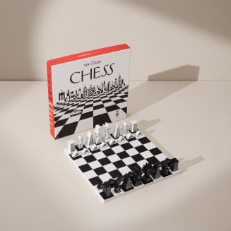 Gra planszowa szachy - The New Yorker | PRINTWORKS - 7