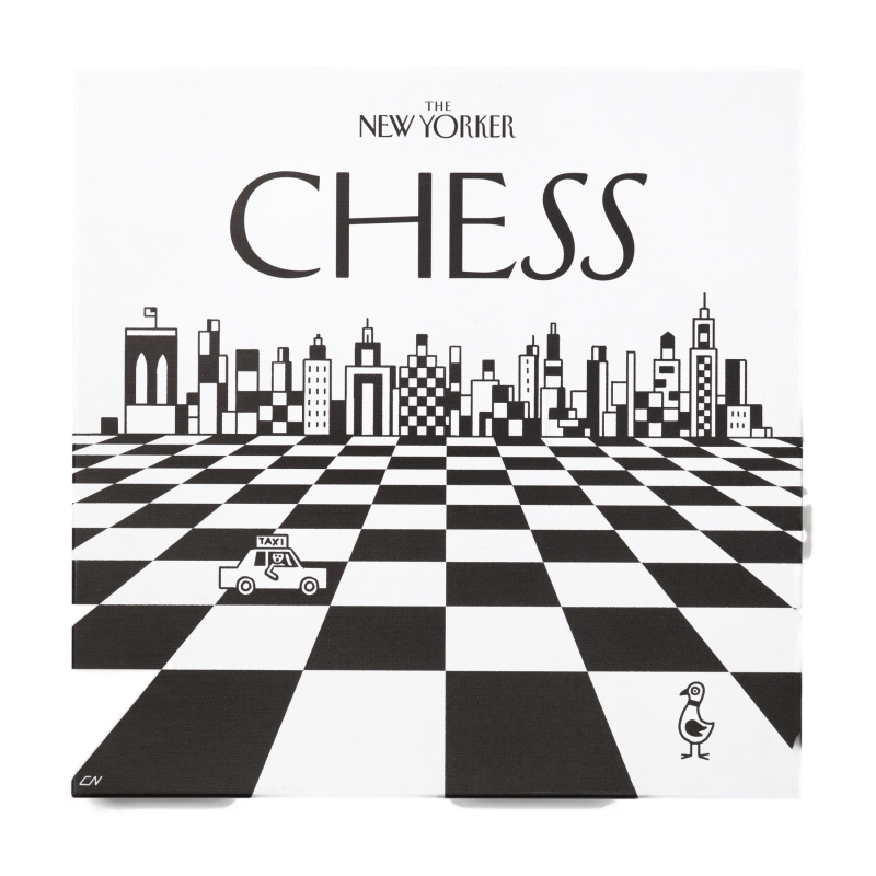 Gra planszowa szachy - The New Yorker | PRINTWORKS