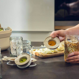 PLASTIA Zestaw fermentacyjny z filtrem czerwony - 5