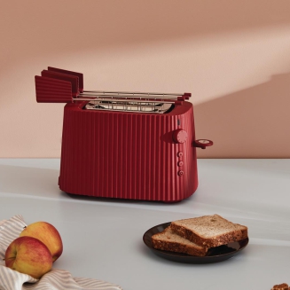 Set of 2 Alessi Plisse toaster frames, black - 2