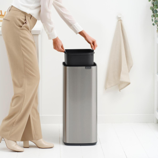 Kosz Brabantia Bo Touch Bin 30l Matt Steel Fingerprint Proof - 9