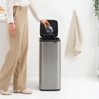 Kosz Brabantia Bo Touch Bin 30l Matt Steel Fingerprint Proof - 11