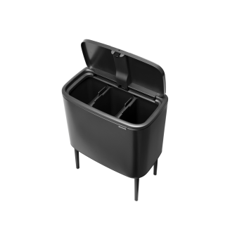 Kosz Brabantia Bo Touch Bin 11+11+11l Confident Grey - 6