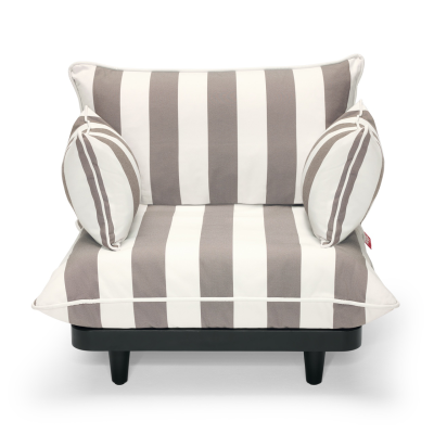 Fotel ogrodowy Fatboy Paletti Lounge Chair Stripe Cacao