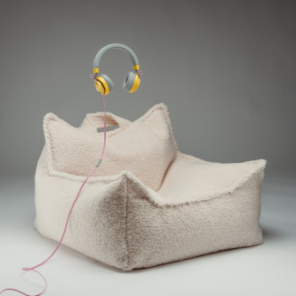  Wigiwama Beanbag Chair Cream White - 12