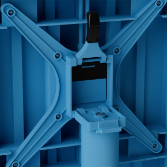 Stolik ogrodowy Fatboy Fred's Square Bistro Table Wave Blue - 6