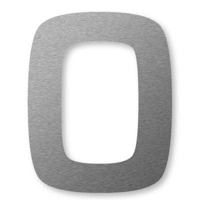 Keilbach Big Number "0" house number, 4 sizes