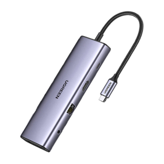 Hub USB UGREEN Revodok CM498 10-portowy USB-C - 3