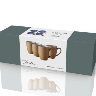 Zestaw 4 kubków Bitz Wood&Ocean 300 ml - 2