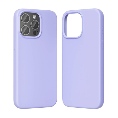  VENTION KUFV0-40 Silicone Case for iPhone 15 Pro Max (Purple)