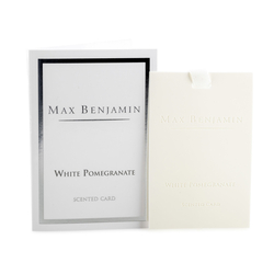 Max Benjamin Karta zapachowa White Pomegranate