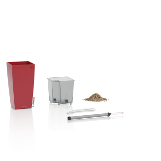 Donica Lechuza Mini Cubi | Maxi Cubi czerwony mat - 3