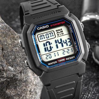 Zegarek Męski CASIO W-800H-1AVES + BOX - 6