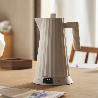 Czajnik elektryczny z regulacją temperatury Alessi Plissé White 1.7l - 5