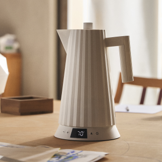 Czajnik elektryczny z regulacją temperatury Alessi Plissé White 1.7l - 5