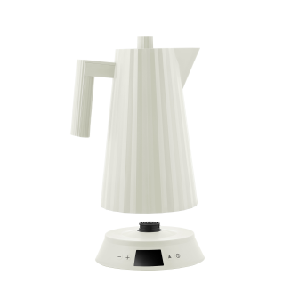 Czajnik elektryczny z regulacją temperatury Alessi Plissé White 1.7l - 2
