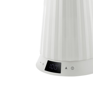 Czajnik elektryczny z regulacją temperatury Alessi Plissé White 1.7l - 3