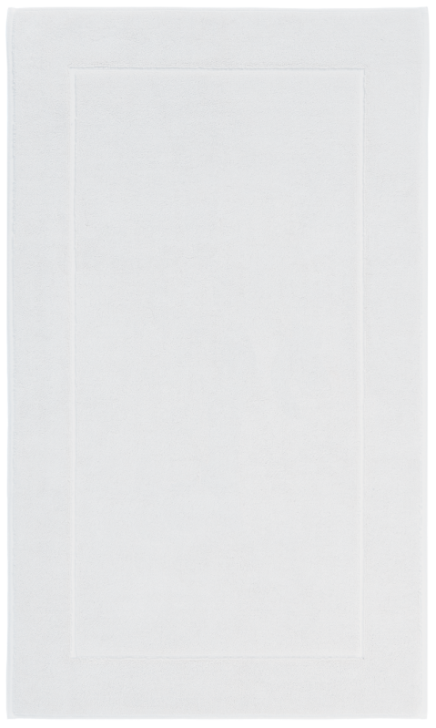  Aquanova London White bathroom rug 70x120 cm