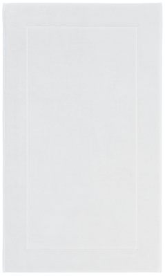  Aquanova London White bathroom rug 70x120 cm