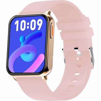 Smartwatch Gravity Różowe Złoto Różowy 2 Paski GT17-1 - 5