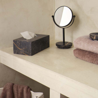 Lusterko powiększające Aquanova Porto Black 3x - 3