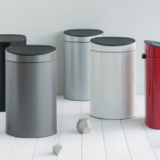 Kosz Brabantia Touch Bin New 40l czarny mat - 6