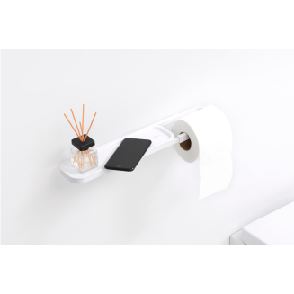 Uchwyt na papier z półką Brabantia MindSet White - 4
