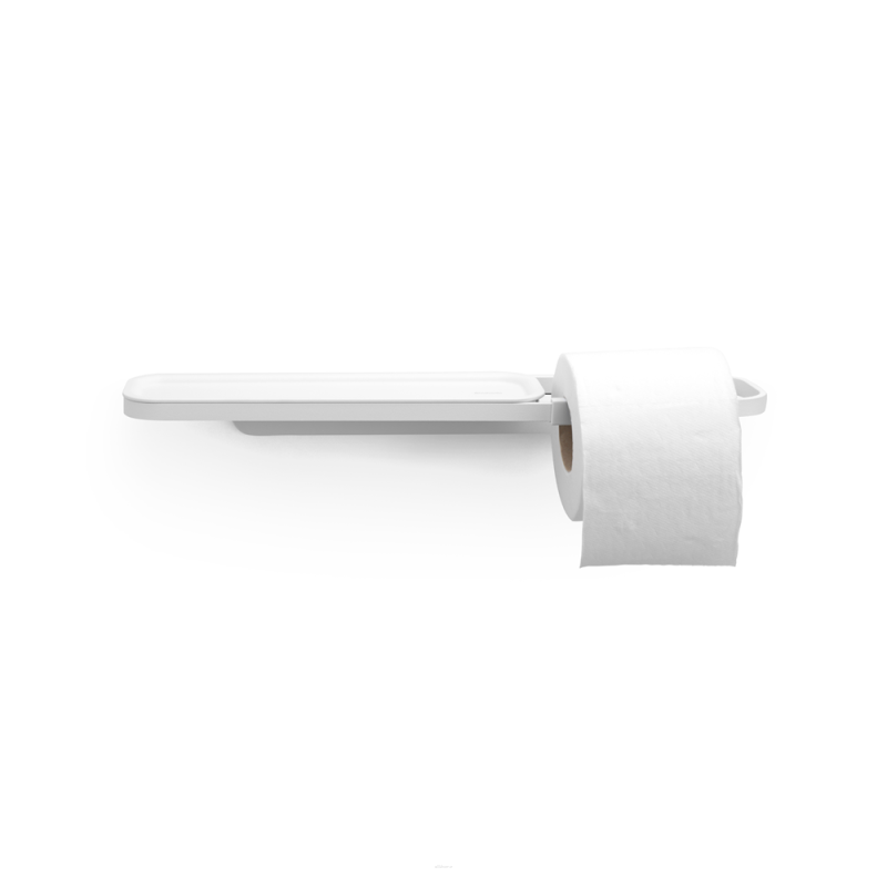 Uchwyt na papier z półką Brabantia MindSet White
