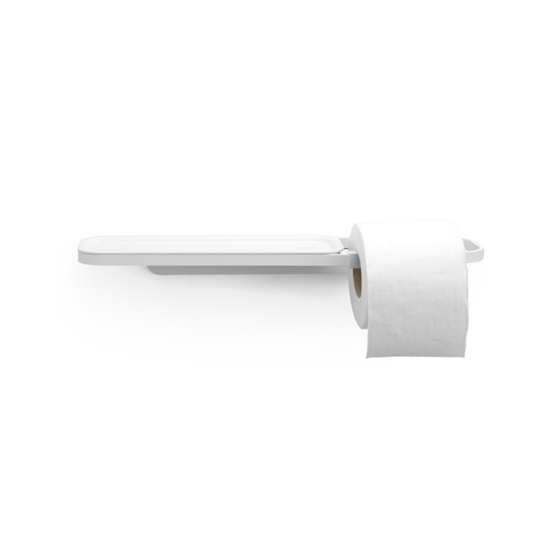 Uchwyt na papier z półką Brabantia MindSet White