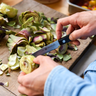 Zestaw 2 noży Zwilling Gourmet: Nóż do warzyw + Santoku - 6