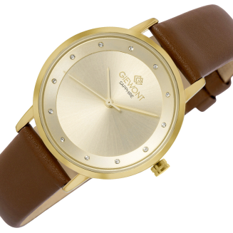 Zegarek Damski Giewont Sapphire Złoty GW4130-A2 - 3