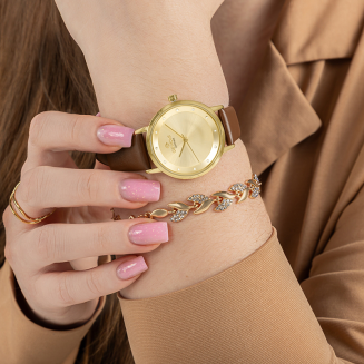 Zegarek Damski Giewont Sapphire Złoty GW4130-A2 - 4