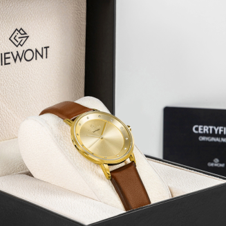 Zegarek Damski Giewont Sapphire Złoty GW4130-A2 - 9