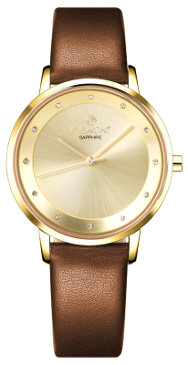 Zegarek Damski Giewont Sapphire Złoty GW4130-A2