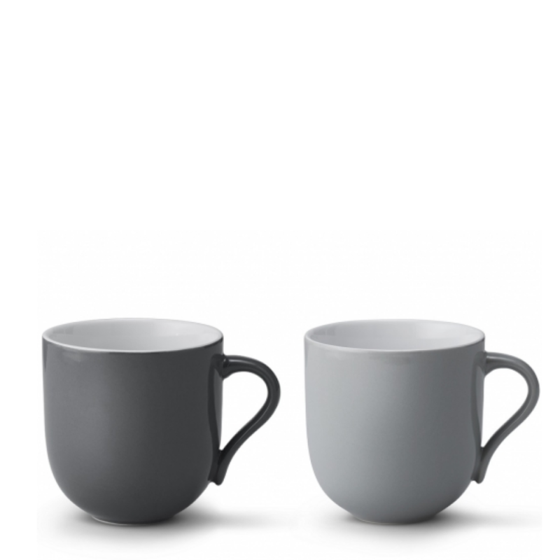 Kubki Stelton Emma grey 0.38 l - 2 sztuki