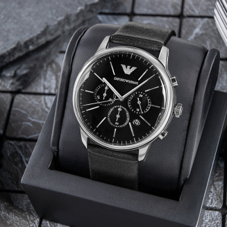 Zegarek Męski EMPORIO ARMANI Minimalist Chronograph AR11774 + BOX - 5
