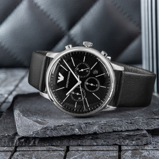 Zegarek Męski EMPORIO ARMANI Minimalist Chronograph AR11774 + BOX - 6